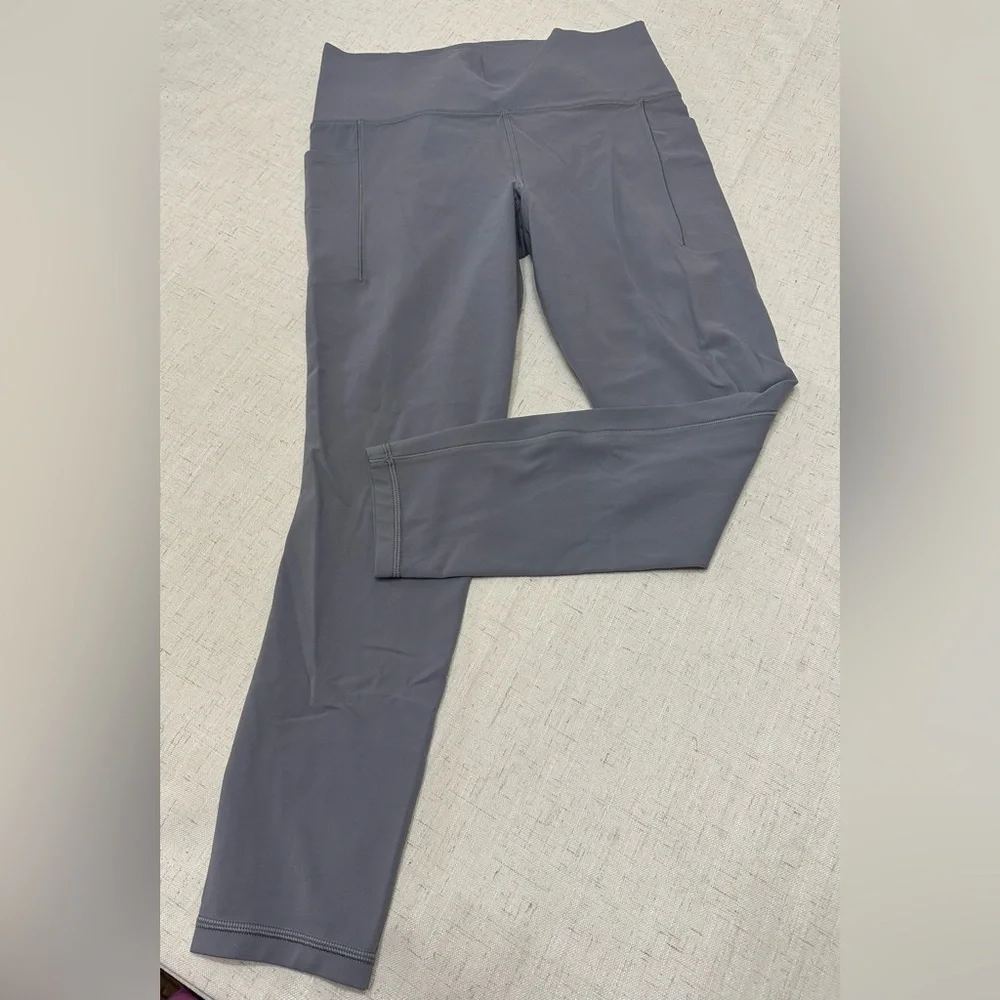 Athleta Gray Leggings - Picture 2 of 9